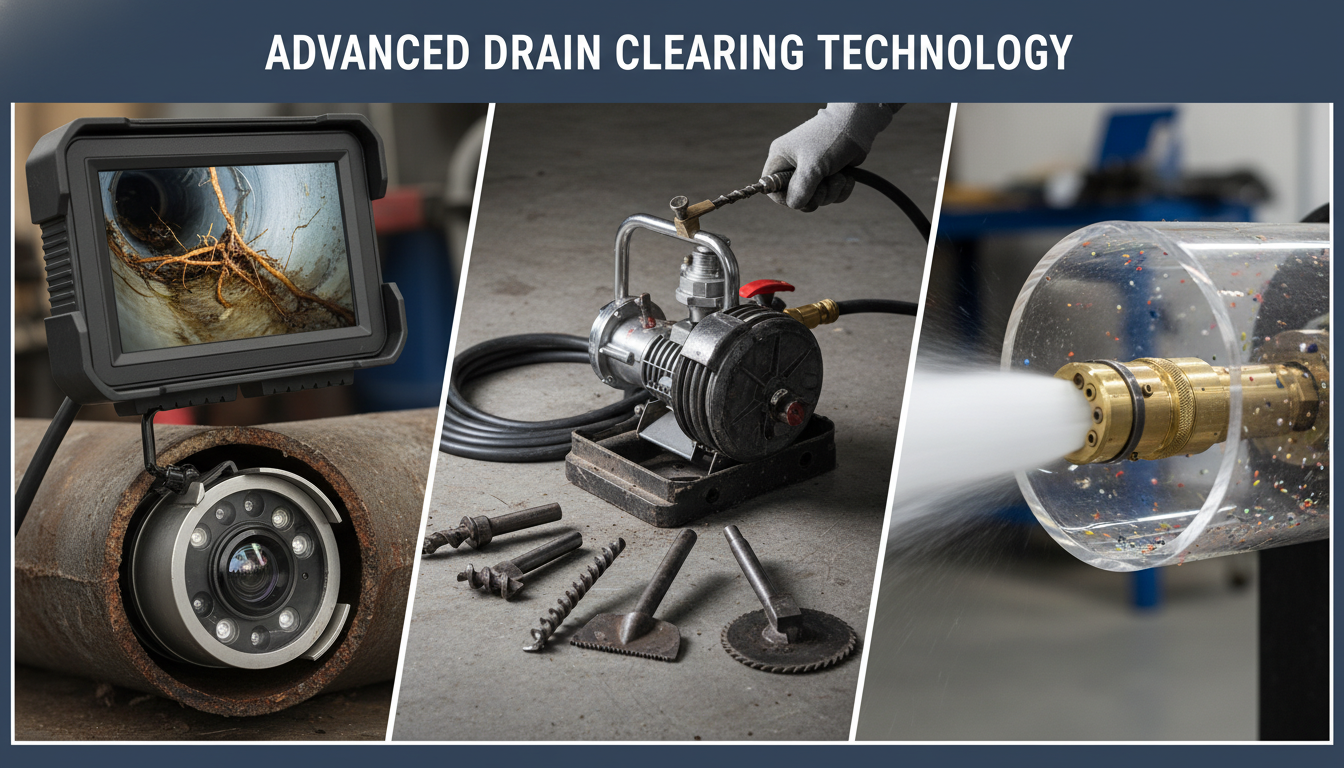Ứng dụng công nghệ và thiết bị Thông tắc cống tiên tiến nhất
